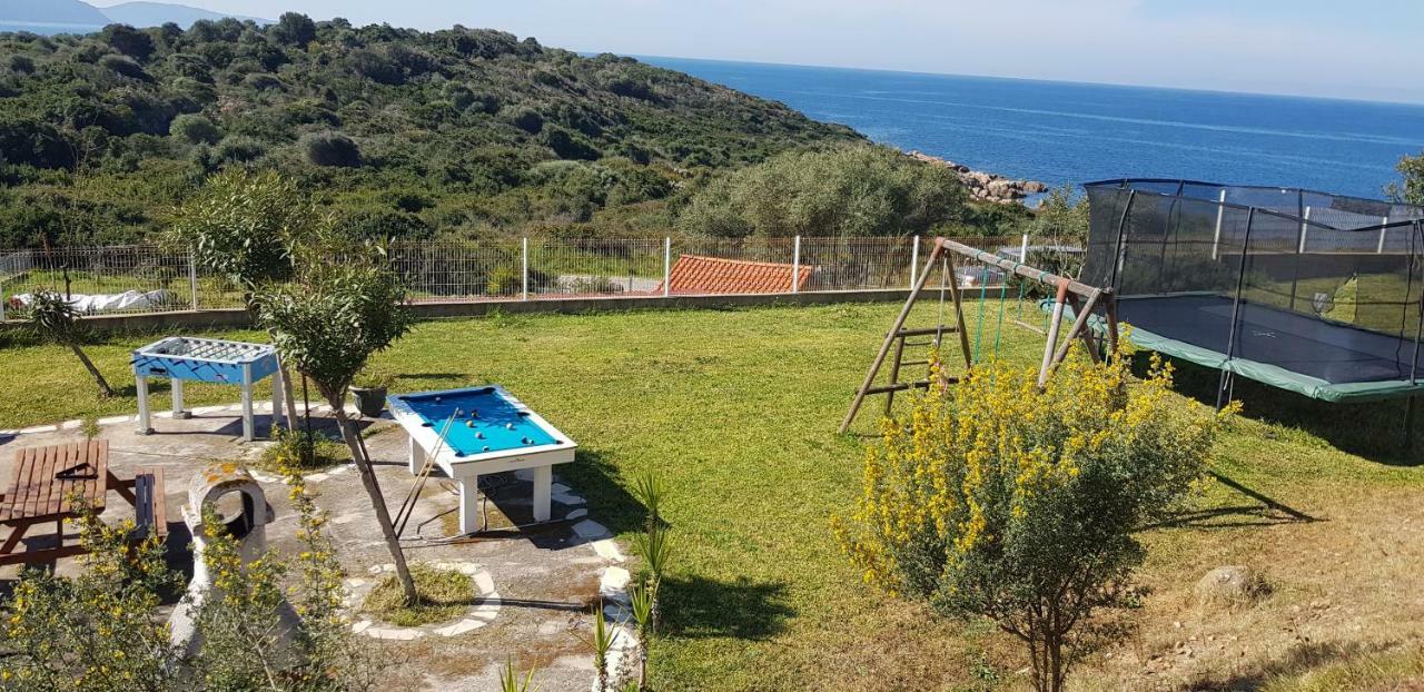 Villa Liamone Studio Fuer 3 Personen , 400 M Vom Strand, Pool, Klimaanlage ساغون المظهر الخارجي الصورة